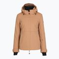 Dámská lyžařská bunda EA7 Emporio Armani Pure Softshell mocha mousse