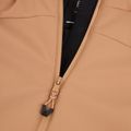Dámská lyžařská bunda EA7 Emporio Armani Pure Softshell mocha mousse 4