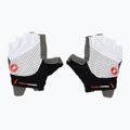 Dámské cyklistické rukavice  Castelli Rosso Corsa 2 white 3