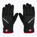 Pánské cyklistické rukavice Castelli Entrata Thermal black 2