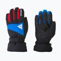 Dětské lyžařské rukavice Dainese Hp Scarabeo black taps/high risk red/lapi