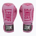 Růžové boxerské rukavice Leone Maori GN070