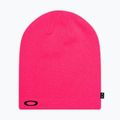 Zimní čepice Oakley Fine Knit neon pink