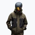 Pánská snowboardová bunda Oakley Baldface Gore-Tex deep olive/pitch black