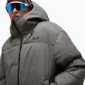 Dámská lyžařská bunda Oakley Icicle Cropped cement melange 5