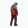 Pánská lyžařská bunda Oakley Canopy Pro Insulated dark umber/flame red 3