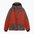 Pánská lyžařská bunda Oakley Canopy Pro Insulated dark umber/flame red 6