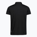 Pánské polo tričko CMP 3T60077 Polo nero/cemento 2