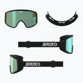 Lyžařské brýle Briko Pulse black/green 5