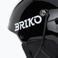 Lyžařská helma Briko Slalom Epp 2.0 shiny black/white 9