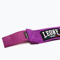 Boxerské bandáže Leone 1947 Hand Wraps 350 cm purple 5