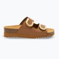 Dámské pantofle Scholl Montery 2 Straps Ad Med cognac 2