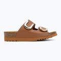 Dámské pantofle Scholl Montery 2 Straps Ad Med cognac 2