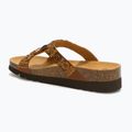 Dámské pantofle Scholl New Bogota Wedge Med cognac/multi 3