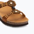 Dámské pantofle Scholl New Bogota Wedge Med cognac/multi 7