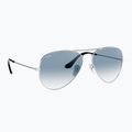 Sluneční brýle Ray-Ban Aviator Classic silver/light blue