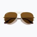 Sluneční brýle Ray-Ban Aviator Classic arista gold/brown polarized 3