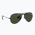 Sluneční brýle Ray-Ban Aviator Classic black/green g-15