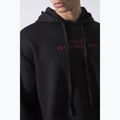 Pánská mikina  Everlast Streetwear Hoodie black/red 5