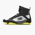 Boxovací boty LEONE 1947 Premium Boxing black/lime/black/lime