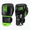 Boxerské rukavice LEONE 1947 Il Tecnico N3 black/green 2