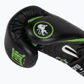 Boxerské rukavice LEONE 1947 Il Tecnico N3 black/green 8