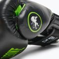 Boxerské rukavice LEONE 1947 Il Tecnico N3 black/green 8