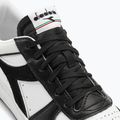 Diadora Magic Basket Low Icona Leather black/white boty 10