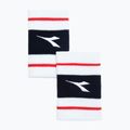 Náramek Diadora Wristbands Wide Logo 2 szt. bílé DD-103.179117-20002 3