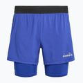 Pánské běžecké šortky Diadora Double Layer Bermuda Be One modré DD-102.179162-60050 6
