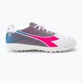 Pánské kopačky Diadora Brasil Elite Veloce GR TFR white/pink fluo/blue fluo 2