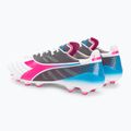 Pánské kopačky Diadora Brasil Elite Veloce GR ITA LPX white/pink fluo/blue fluo 3