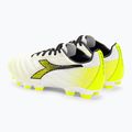 Dětské kopačky Diadora Brasil Elite GR LT LPU Y bílá/černá/fluo žlutá 3