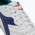 Dětské kopačky Diadora Brasil 2 R LPU JR white/navy 8