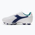 Dětské kopačky Diadora Brasil 2 R LPU JR white/navy 10