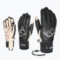 Dámské lyžařské rukavice Level Ivory pk black