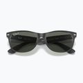 Sluneční brýle Ray-Ban New Wayfarer Classic matte black transparent/green g-15 3