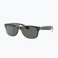 Sluneční brýle Ray-Ban New Wayfarer Classic matte black transparent/green g-15 4