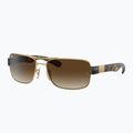 Sluneční brýle Ray-Ban RB3522 arista gold/brown 4