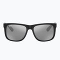 Sluneční brýle Ray-Ban Justin Classic matt black/silver grey mirror 2
