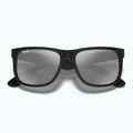Sluneční brýle Ray-Ban Justin Classic matt black/silver grey mirror 3
