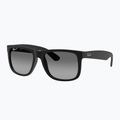 Sluneční brýle Ray-Ban Justin Classic matt black gum/dark grey 4