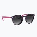 Dětské sluneční brýle Ray-Ban RB9064S polished violet/grey gradient