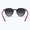 Dětské sluneční brýle Ray-Ban RB9064S polished violet/grey gradient 5