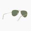 Dětské sluneční brýle Ray-Ban Aviator arista gold/dark green 6