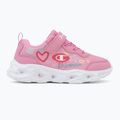 Dětské boty do vody Champion Funfair Print G PS Low Cut blue burgundy/flash/fluorescent pink 2