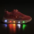 Dětské boty do vody Champion Funfair Print G PS Low Cut blue burgundy/flash/fluorescent pink 8