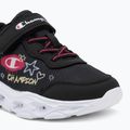 Dětské boty do vody Champion Funfair Print G PS Low Cut new black/fluorescent pink/imperial light blue 7