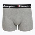 Pánské boxerky Champion Trunk Knit oxford grey melange/oxford grey melange/black 5