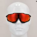 Cyklistické brýle 100% Speedtrap soft tact black/red multilayer mirror 60012-00004 11